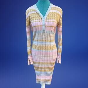 Willow & Wins Summer Sweater Dress Women S Pristine Pastel